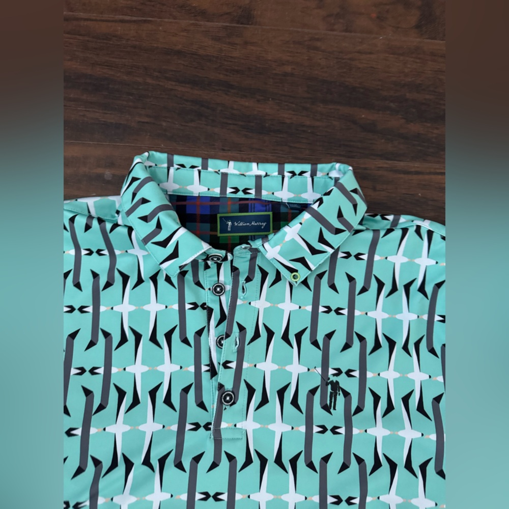 William Murray Golf Polo seagulls